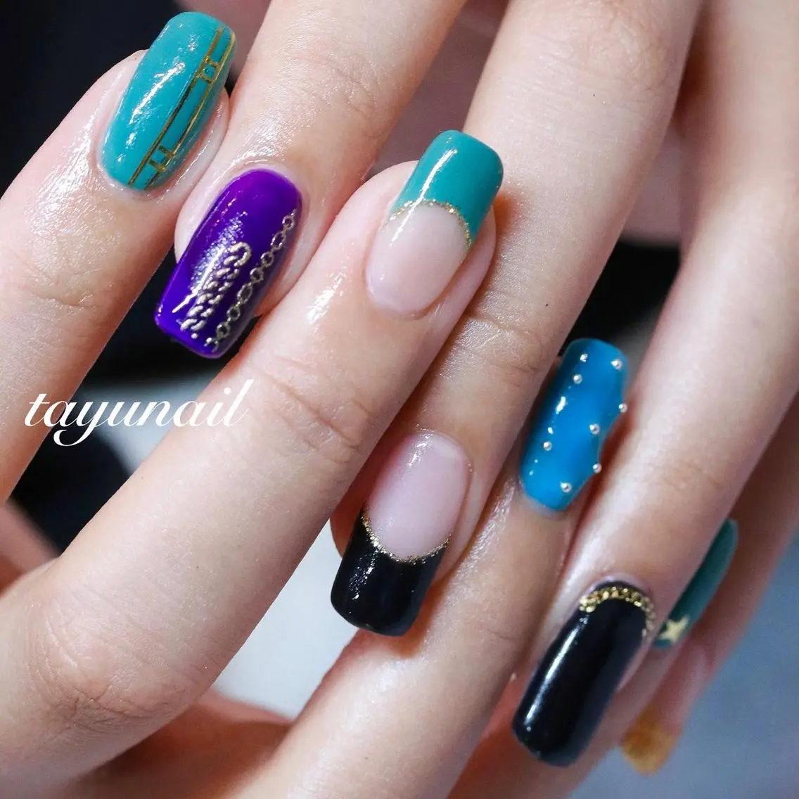 ネイル ジェルネイル パラジェル ネイルサロン 【たゆnail】のネイルデザイン