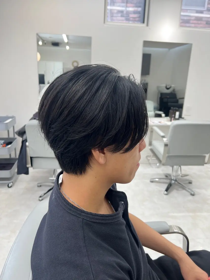 【🚹メンズ限定🚹】ワンカラー➕保湿トリートメント➕メンズヘアセットの写真