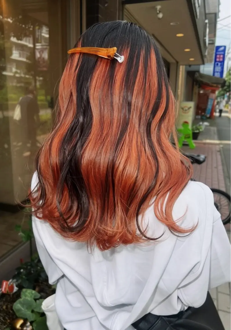ロング Moremuu もも🍑のヘアスタイル