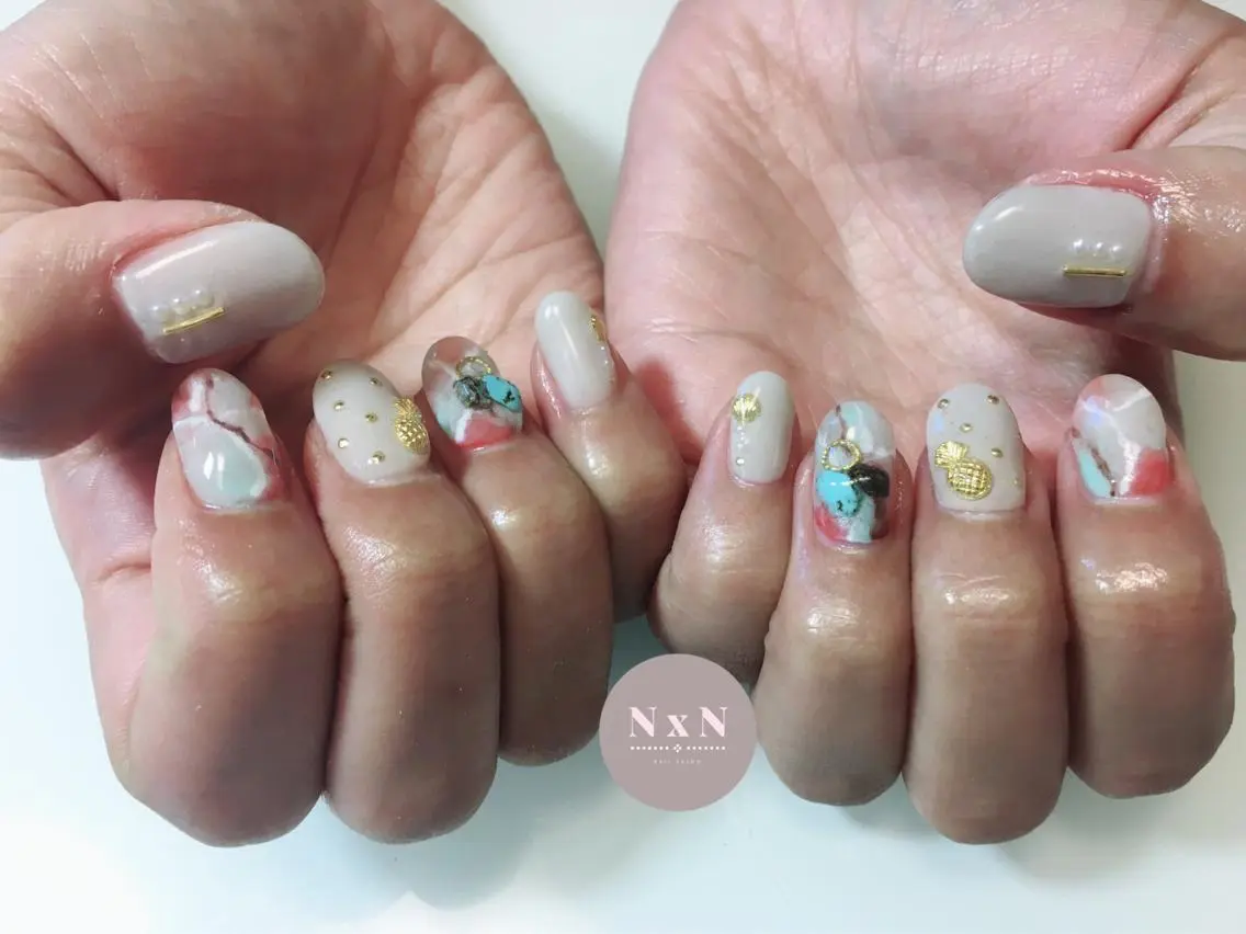 ネイル nail salon N×Nのネイルデザイン