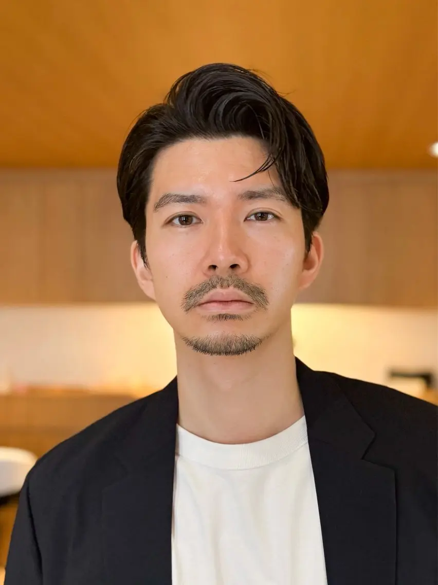 パーマ メンズ ビジネス 縮毛矯正 カット 縮毛矯正 【メンズ縮毛矯正】 FILMS  軍司のヘアスタイル