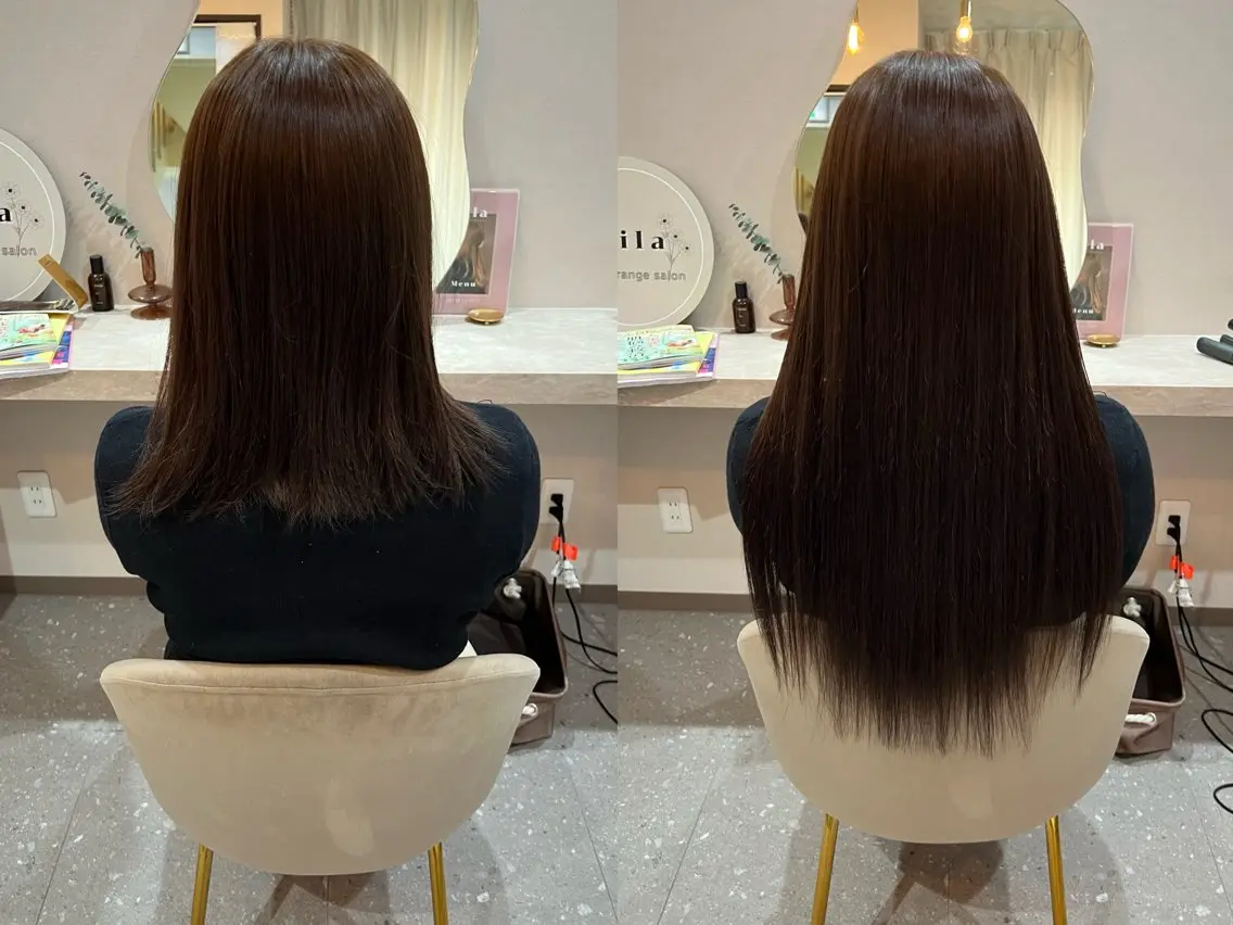 ミディアム Mila misakiのヘアスタイル