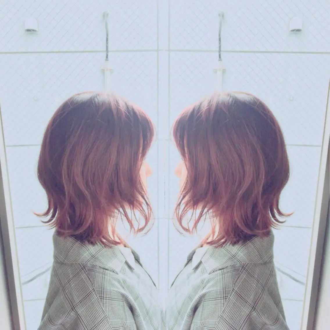 カラー Asuka Mabuchiのヘアスタイル