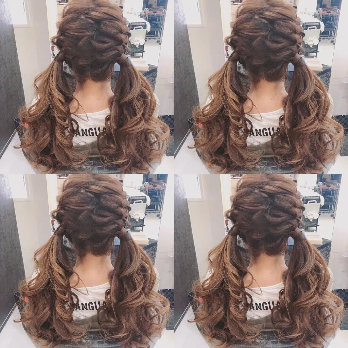 ロング ヘアアレンジ ツインテール ヘアセット 🌷MAYU 🌷のヘアスタイル