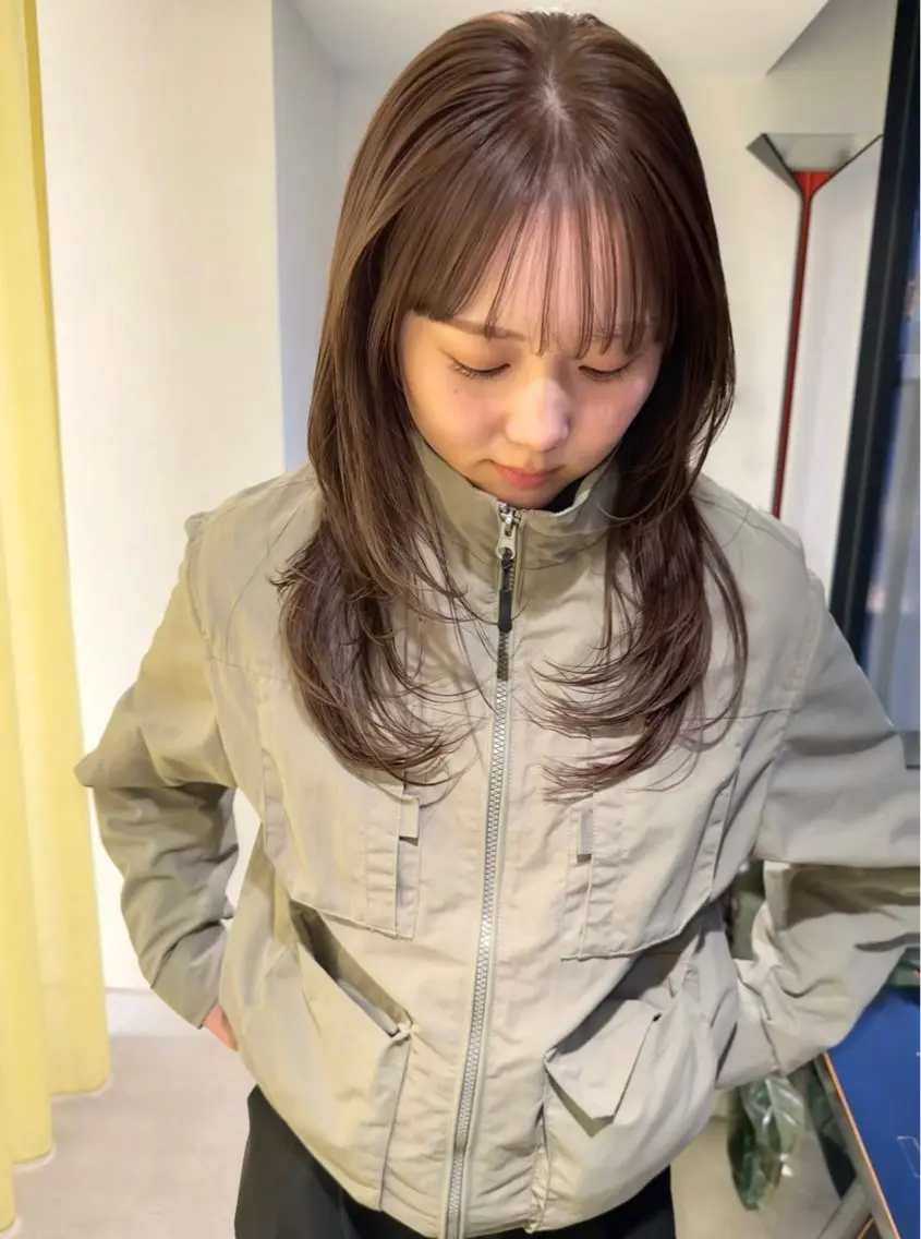 ❝人気No.2 ❞　‎似合わせカット＋透明感カラー¥13200→¥9900の写真