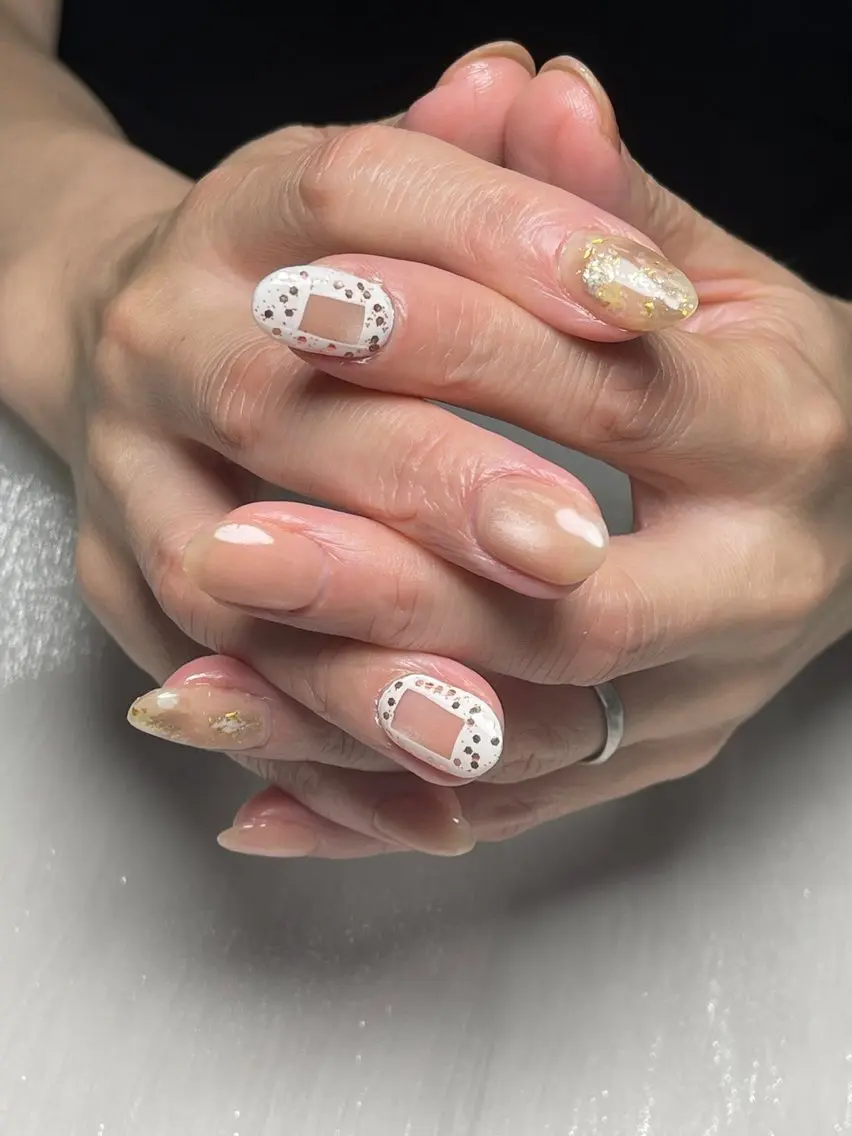 ネイル nail salon 紬のネイルデザイン