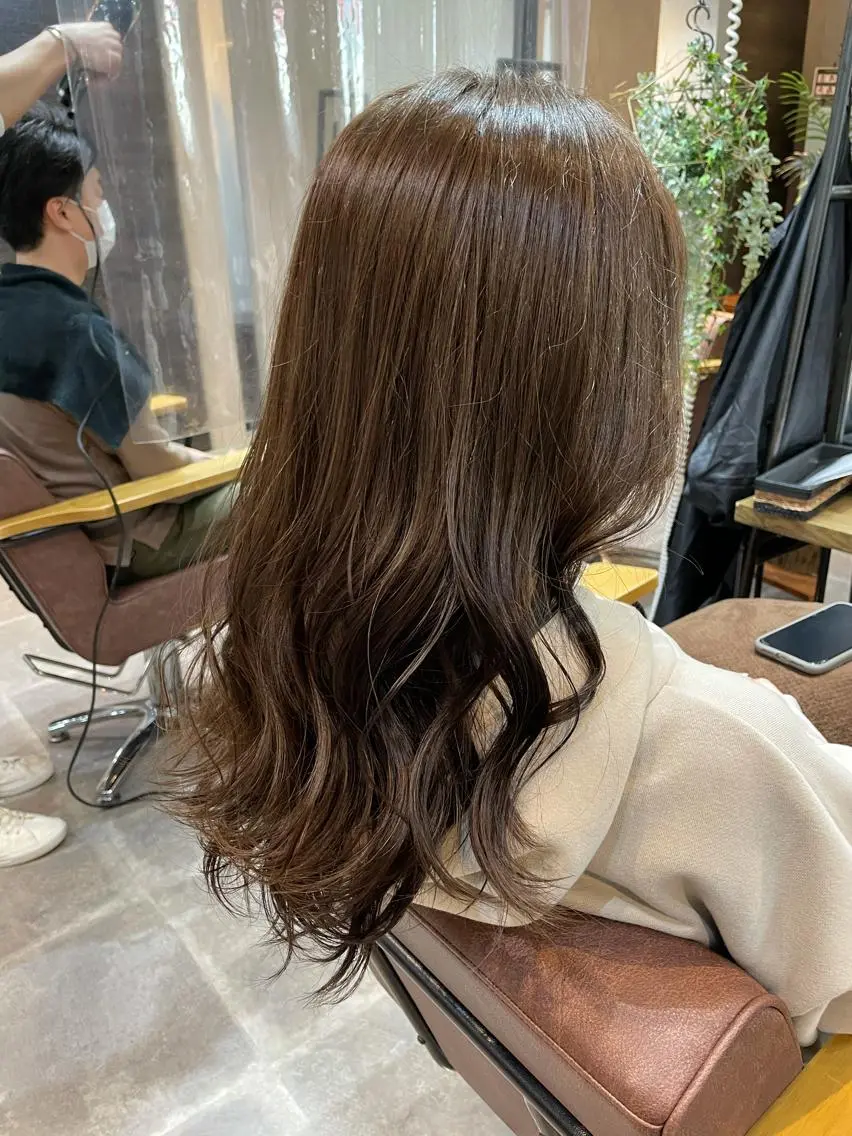 【❄️冬❄️】カット✂️+透明感カラー✨+3stepトリートメント✨の写真