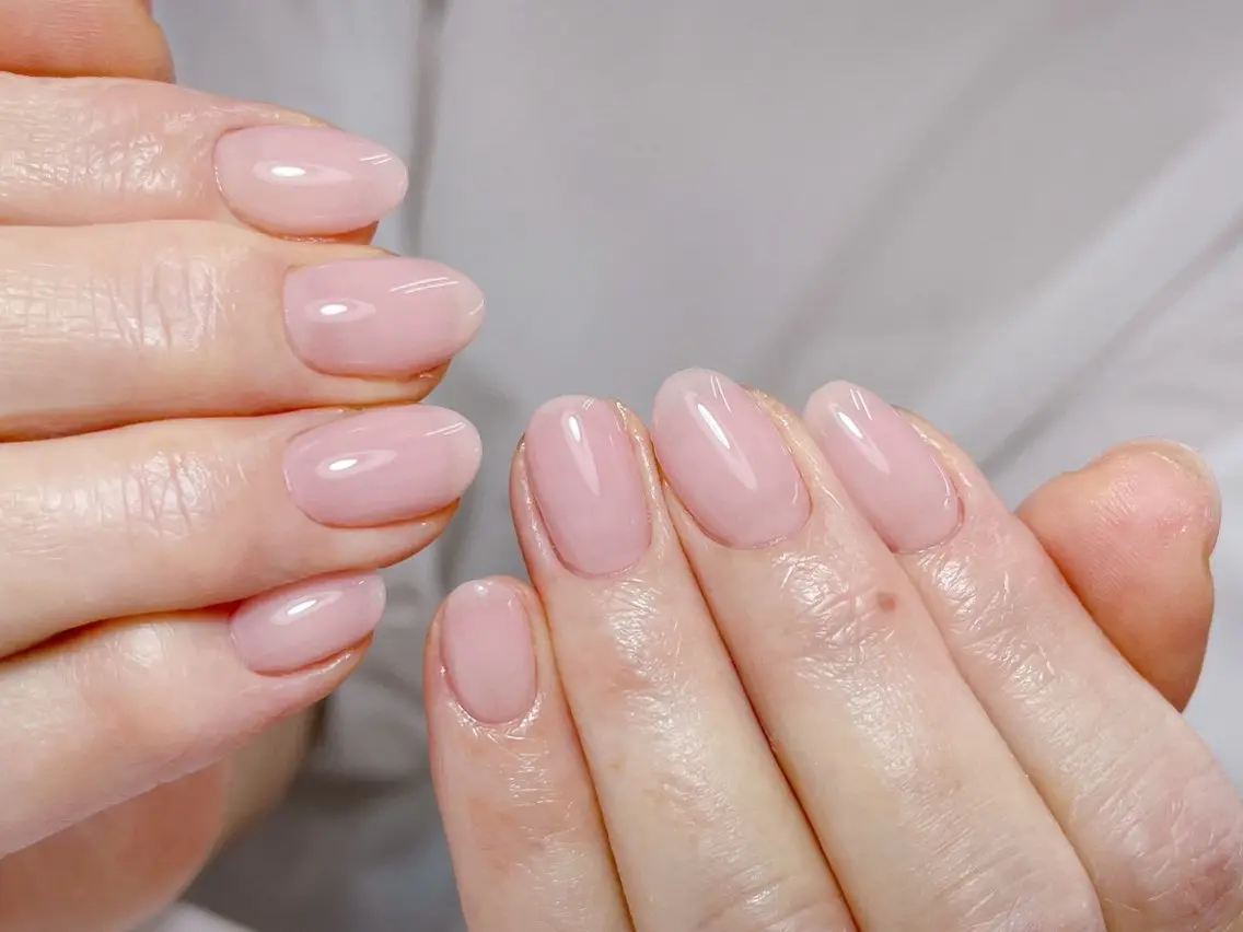 ネイル マットネイル ワンカラーネイル yunoi nailのネイルデザイン