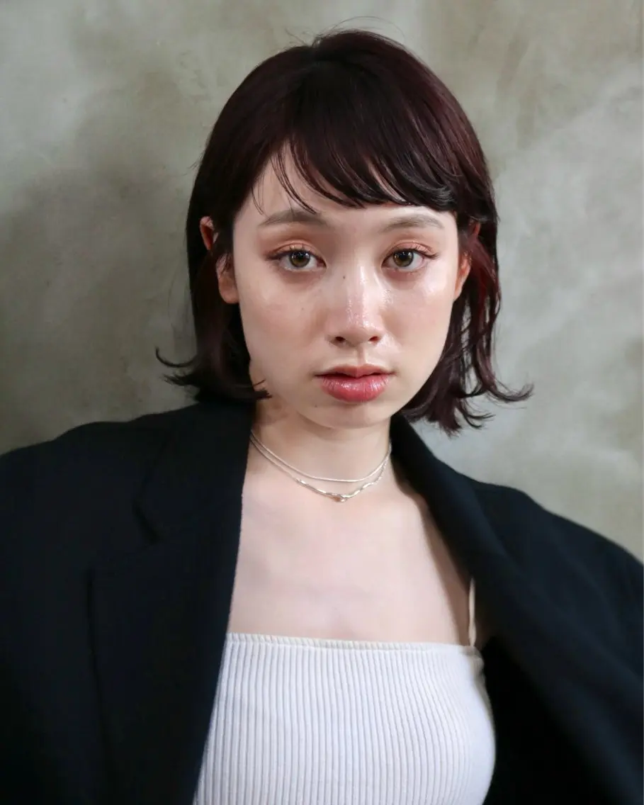 ミディアム カラー カット ヘアカラー トリートメント 木村陸弥🌿似合わせ 再現性メンズヘアのヘアスタイル