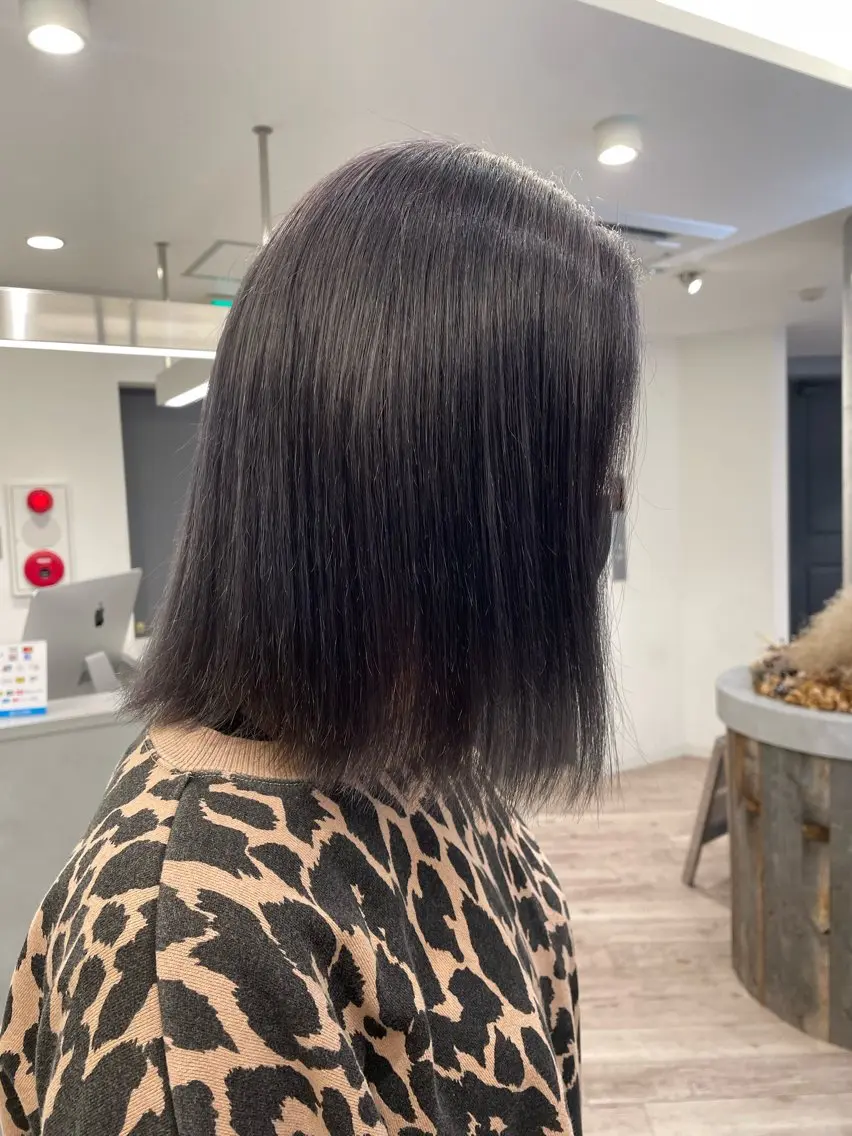 カラー 岡本 凛大郎のヘアスタイル