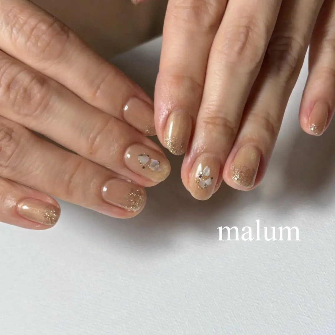 ネイル ハンドネイル malum nailのネイルデザイン