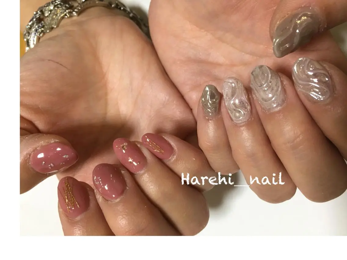 ネイル ハンドネイル Harehi_ nailのネイルデザイン