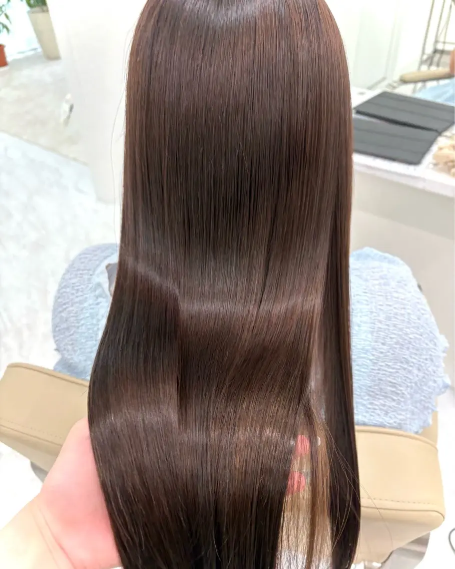 カラー ヘアカラー 河合 愛実のヘアスタイル