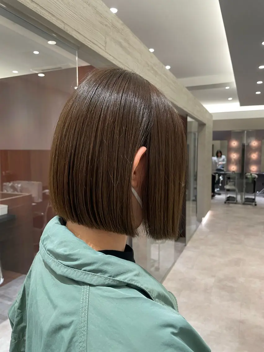 ショート ボブ 🤍tomoka 🤍のヘアスタイル