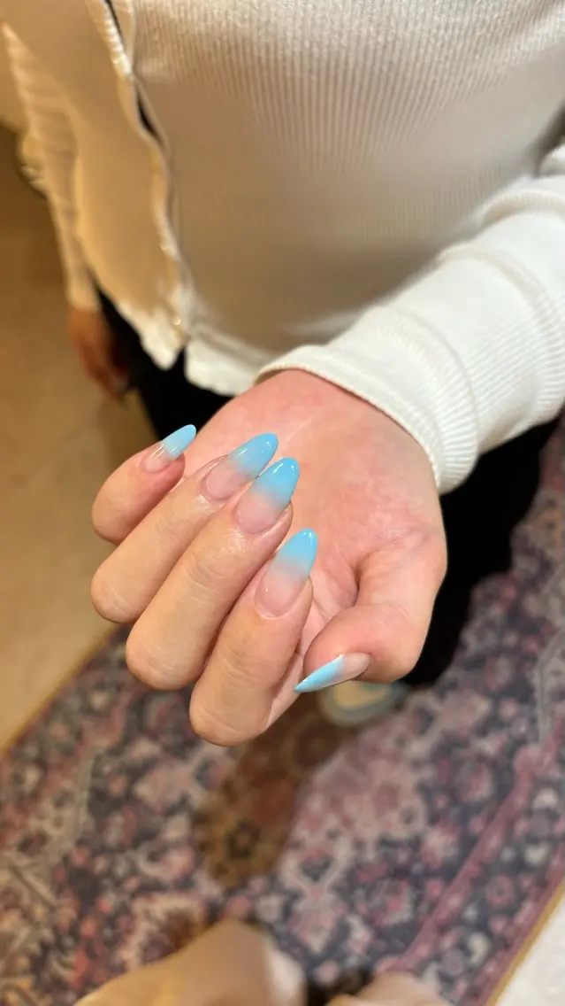ネイル グラデーション 〖IEN〗Soura (ソウラ/想来)のネイルデザイン