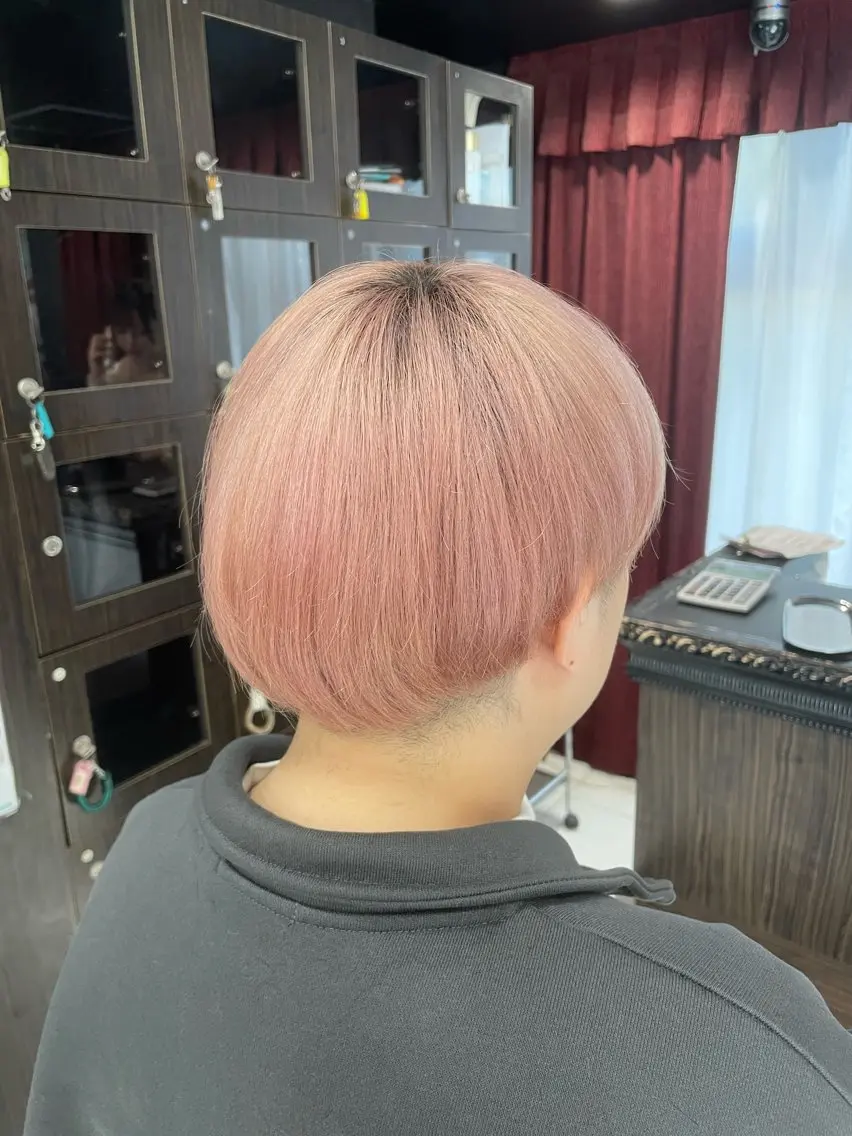 ショート 量産ヘアセット/ ヘアメAyakaのヘアスタイル