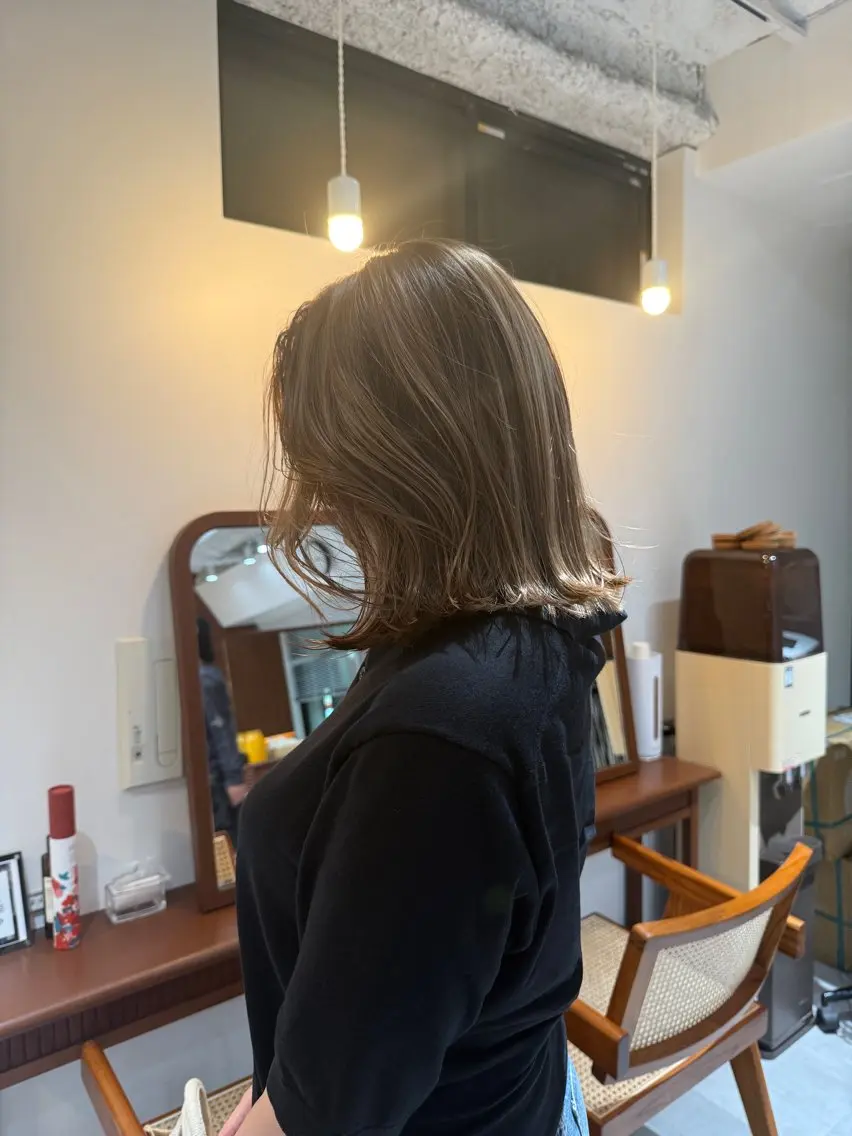 ロング カラー ヘアアレンジ カット ヘアカラー トリートメント opus 店長大和 レイヤー/赤み消しのヘアスタイル