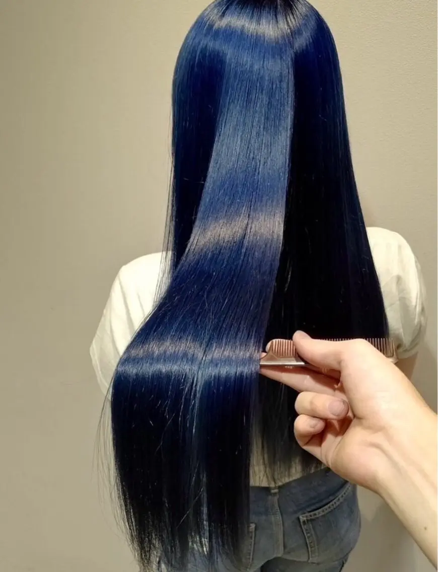 ロング カラー ヘアカラー 石井 彩乃のヘアスタイル