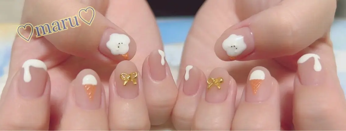 ネイル ハンドネイル フットネイル まるみ ♡のその他イメージ