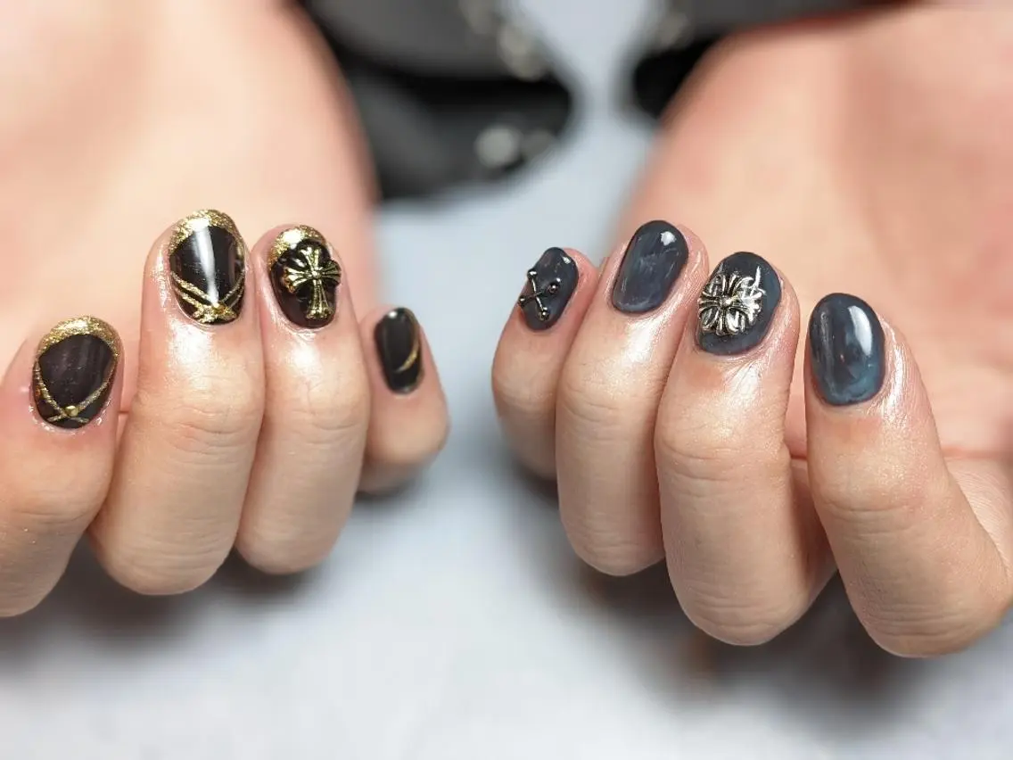ネイル メンズネイル ハンドネイル Nail SIRANGANAのネイルデザイン
