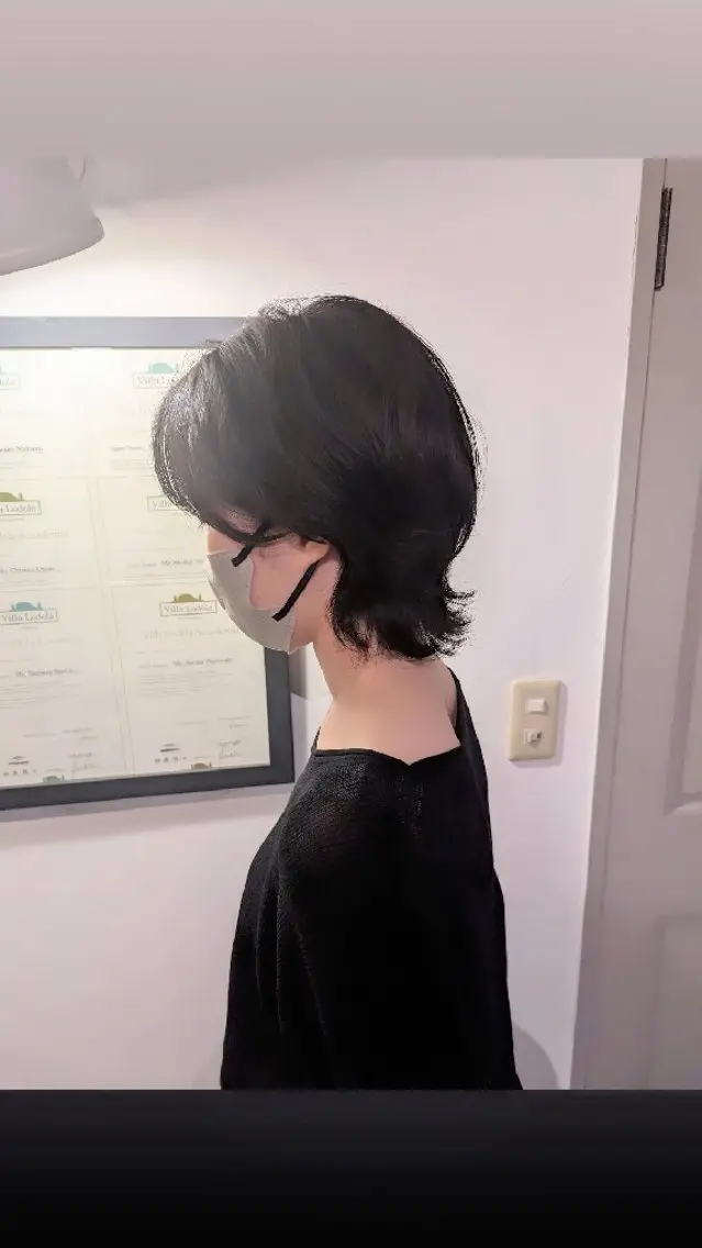 ショート ハンサムショート ショートヘア newi 天王寺 masakoのヘアスタイル