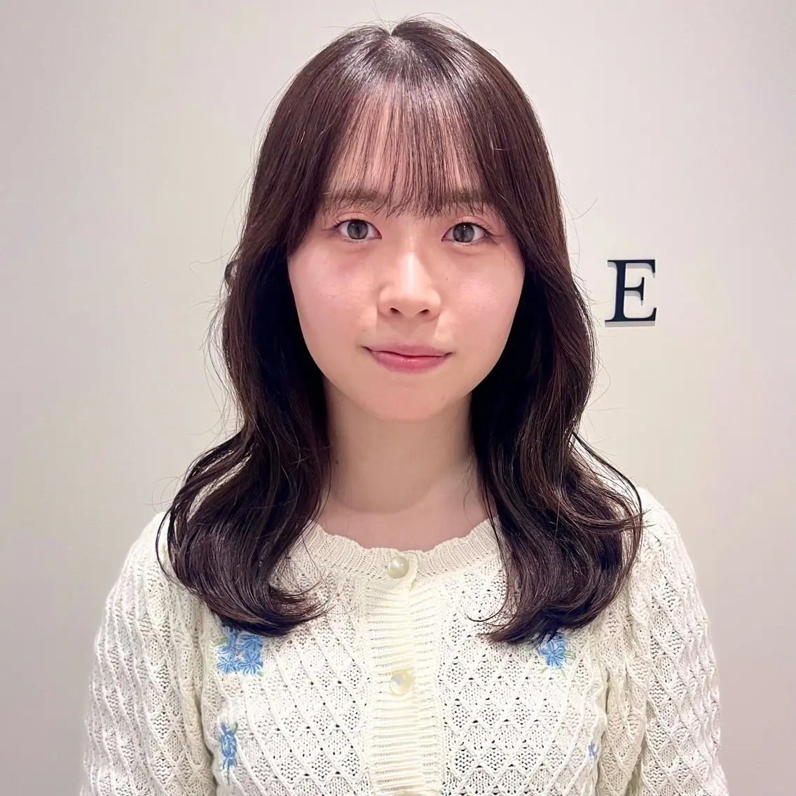 セミロング ヘアカラー トリートメント STYLE 相模大野のヘアスタイル