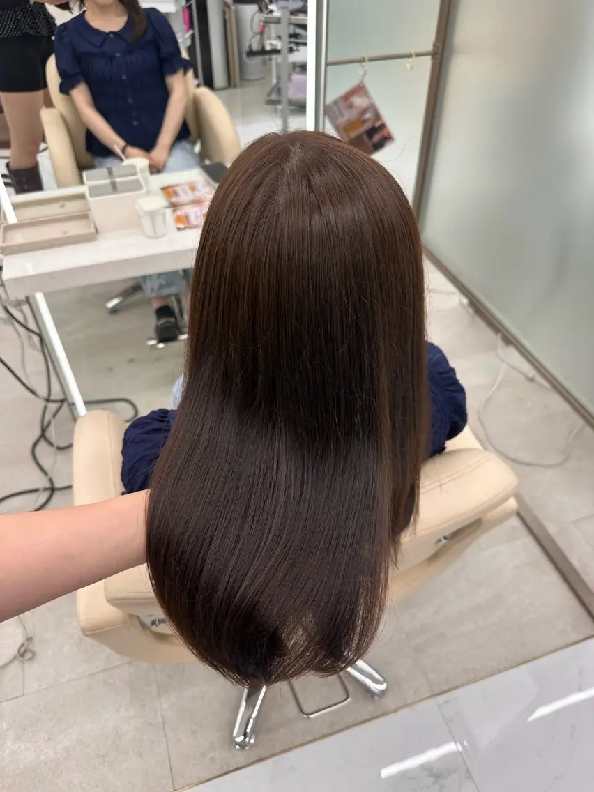 ミディアム パーマ ヘアカラー トリートメント 似合わせボブカット COA  🌿さちのヘアスタイル