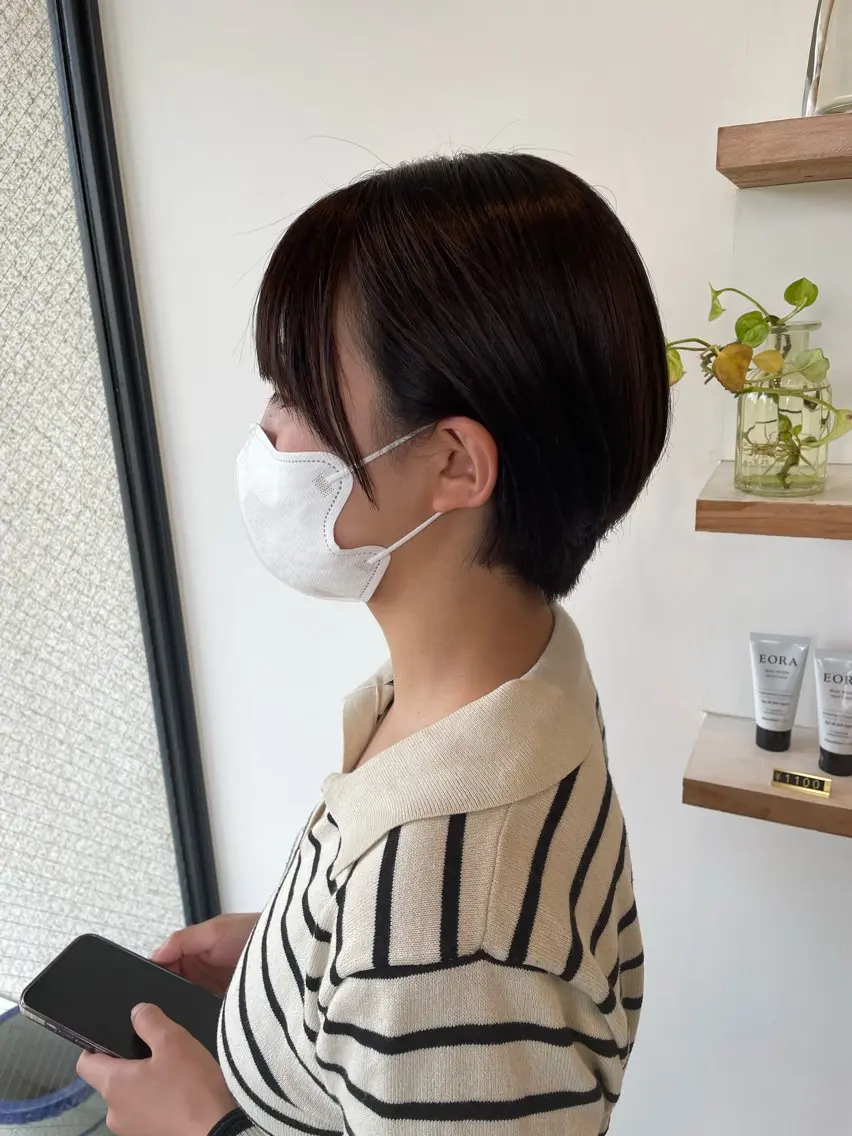 ショート ショートヘア トリートメント ヘッドスパ 藤村 翔充のヘアスタイル