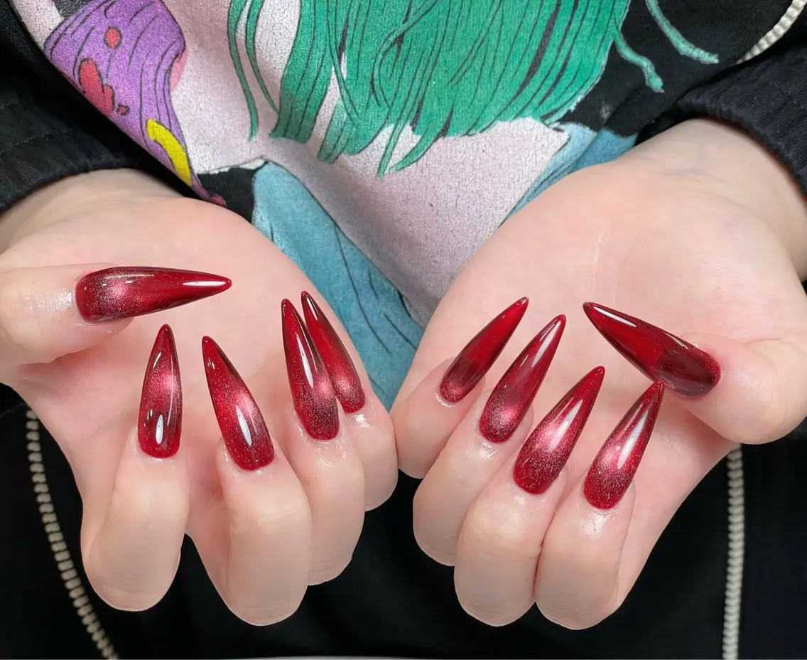 ネイル チークネイル 長さ出し フレンチネイル ジェルネイル 韓国ネイル 中野駅から2分 MEO NAILのネイルデザイン