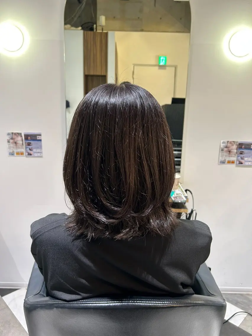 ショート ボブレイヤー ボブ レイヤーカット 斎藤 友太のヘアスタイル