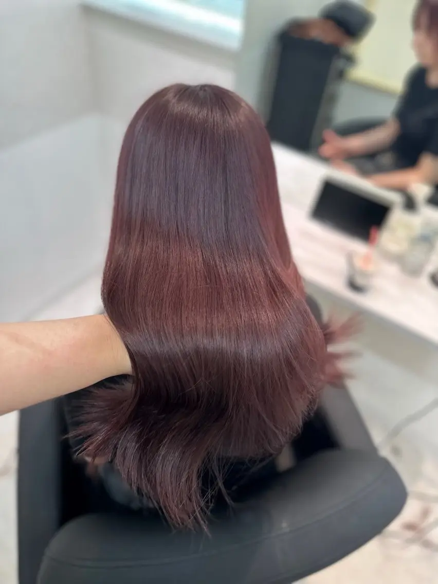 ロング カット ヘアカラー レイヤー透明感カラー / MAIKA🤎のヘアスタイル