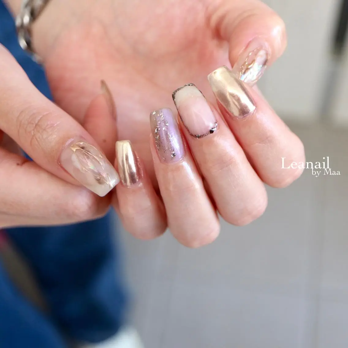 ネイル private_ salon.Leaのネイルデザイン