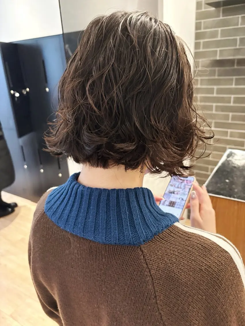 ショート パーマ ROAMER スタイリストのヘアスタイル