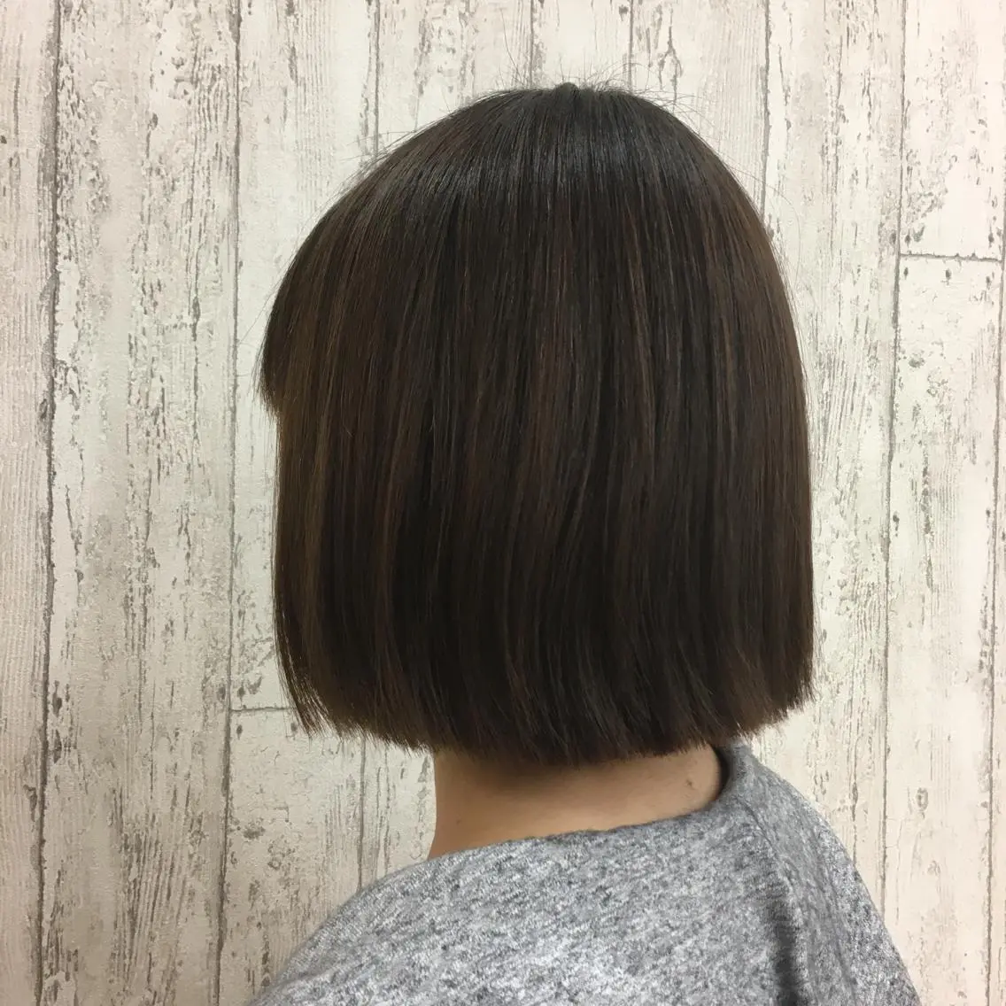 パーマ ボブ ストレートパーマ Kaede .のヘアスタイル