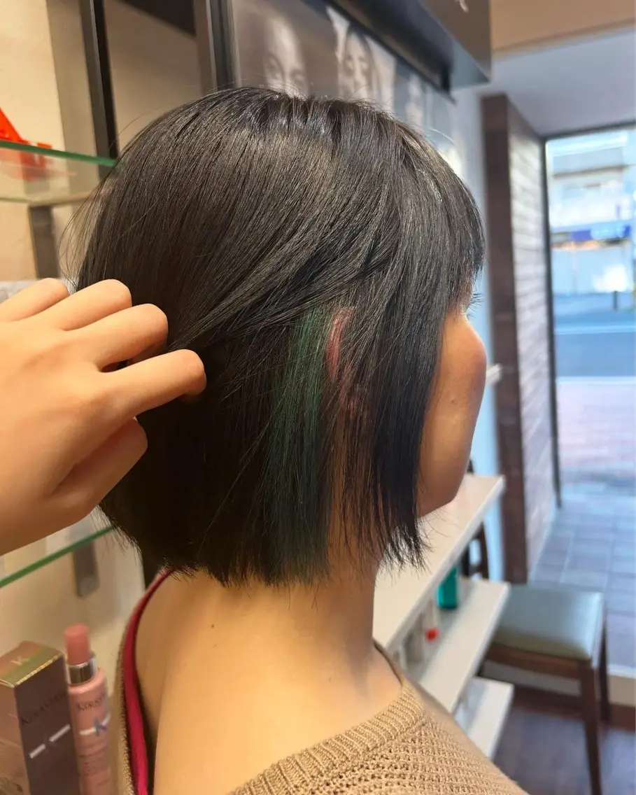 カラー インナーカラー 🧡森川 梨々香🧡のヘアスタイル
