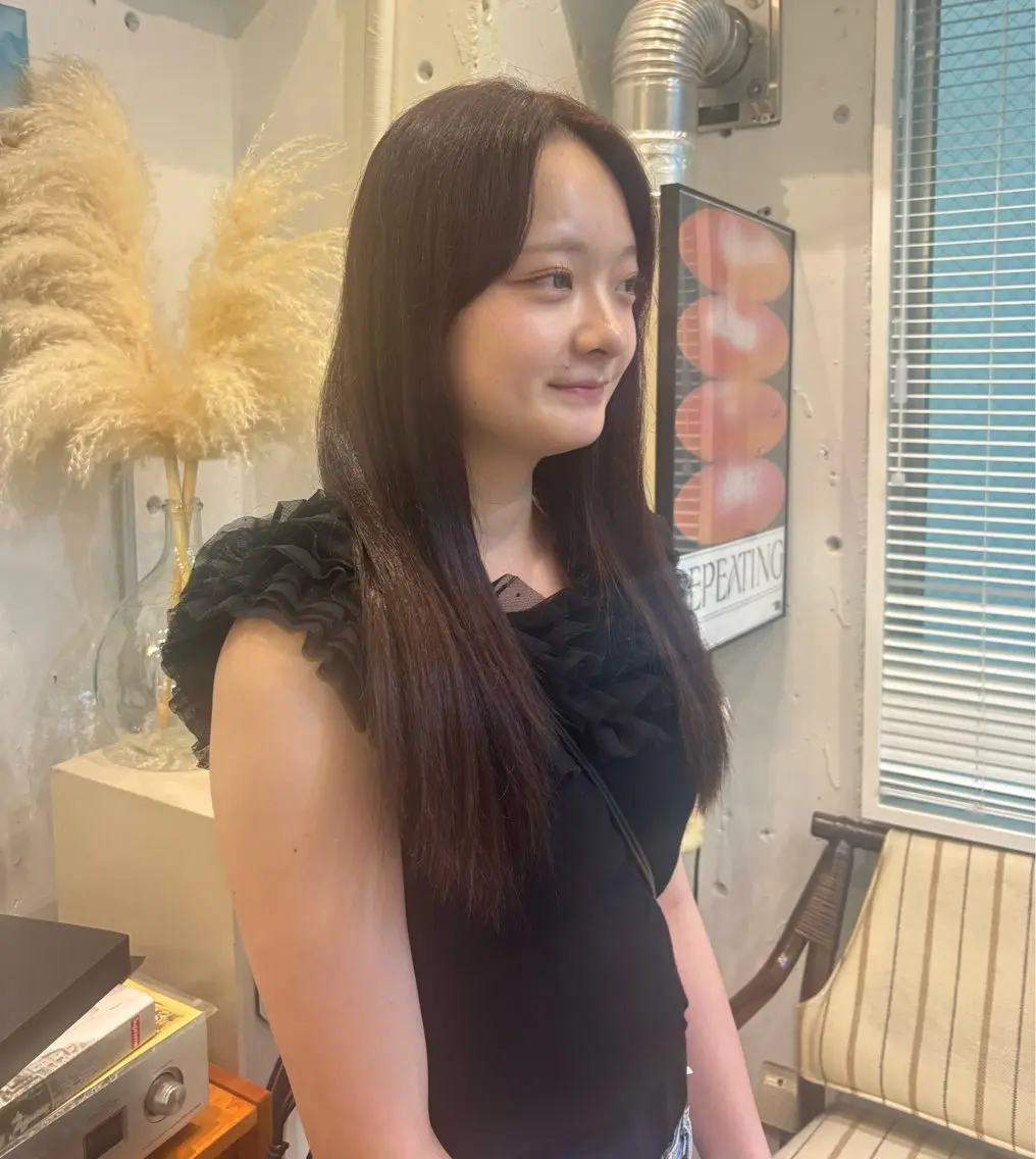 ロング カラー 透明感カラー ヘアカラー sakura/抜け感 ⭐︎透明感hairのヘアスタイル