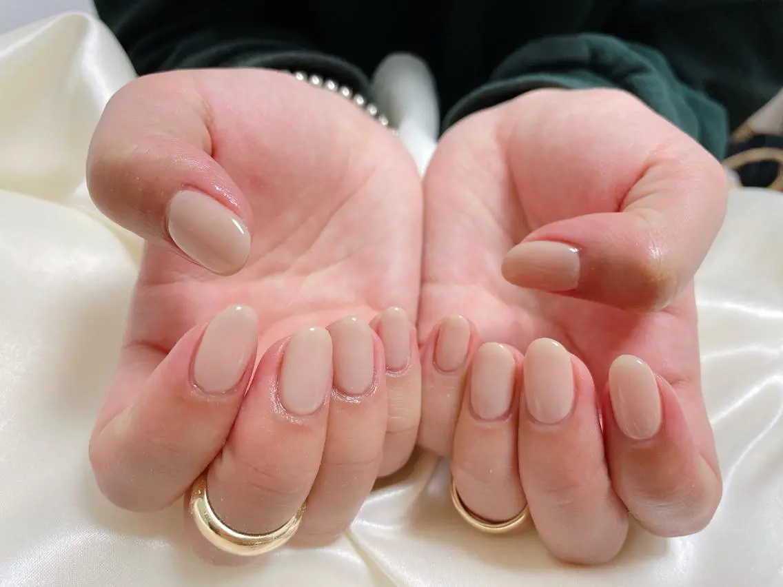 ネイル シンプルネイル kikinail 溝の口のネイルデザイン