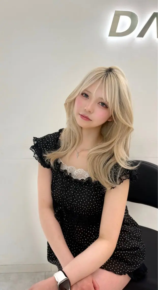 ロング カラー ヘアアレンジ ヘアカラー 透明感カラー🎀艶髪 Anju/渋谷🎀のヘアスタイル