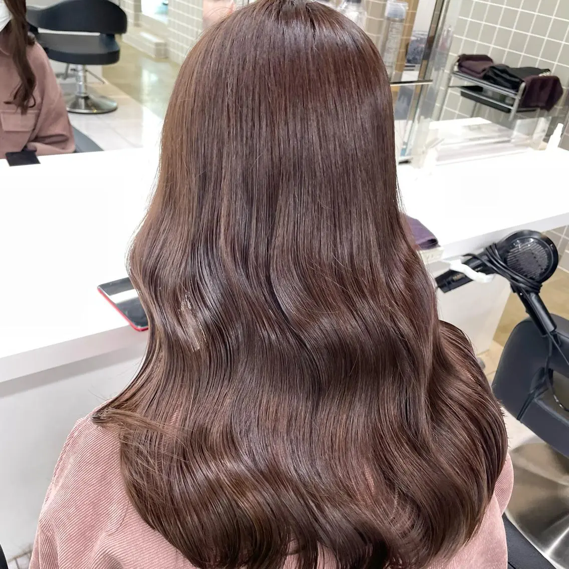 ミディアム カラー *モデル募集🤍横浜 透明感カラー🫧のヘアスタイル
