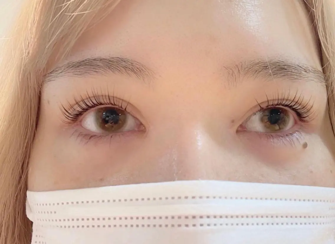 セミロング カラー パーマ ヘアアレンジ メンズ キッズ マツエク・マツパ メンズパーマ セミロングパーマ パリジェンヌラッシュリフト muk.尾崎/マツパ /難波のマツエク・マツパデザイン