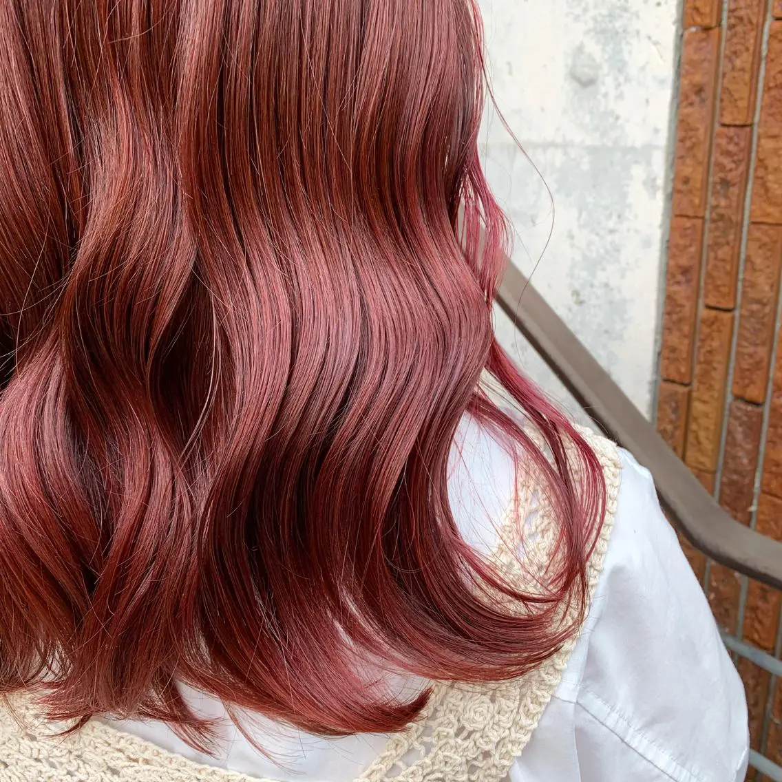 ロング ヘアカラー フリーランス 美容師 cayocoのヘアスタイル