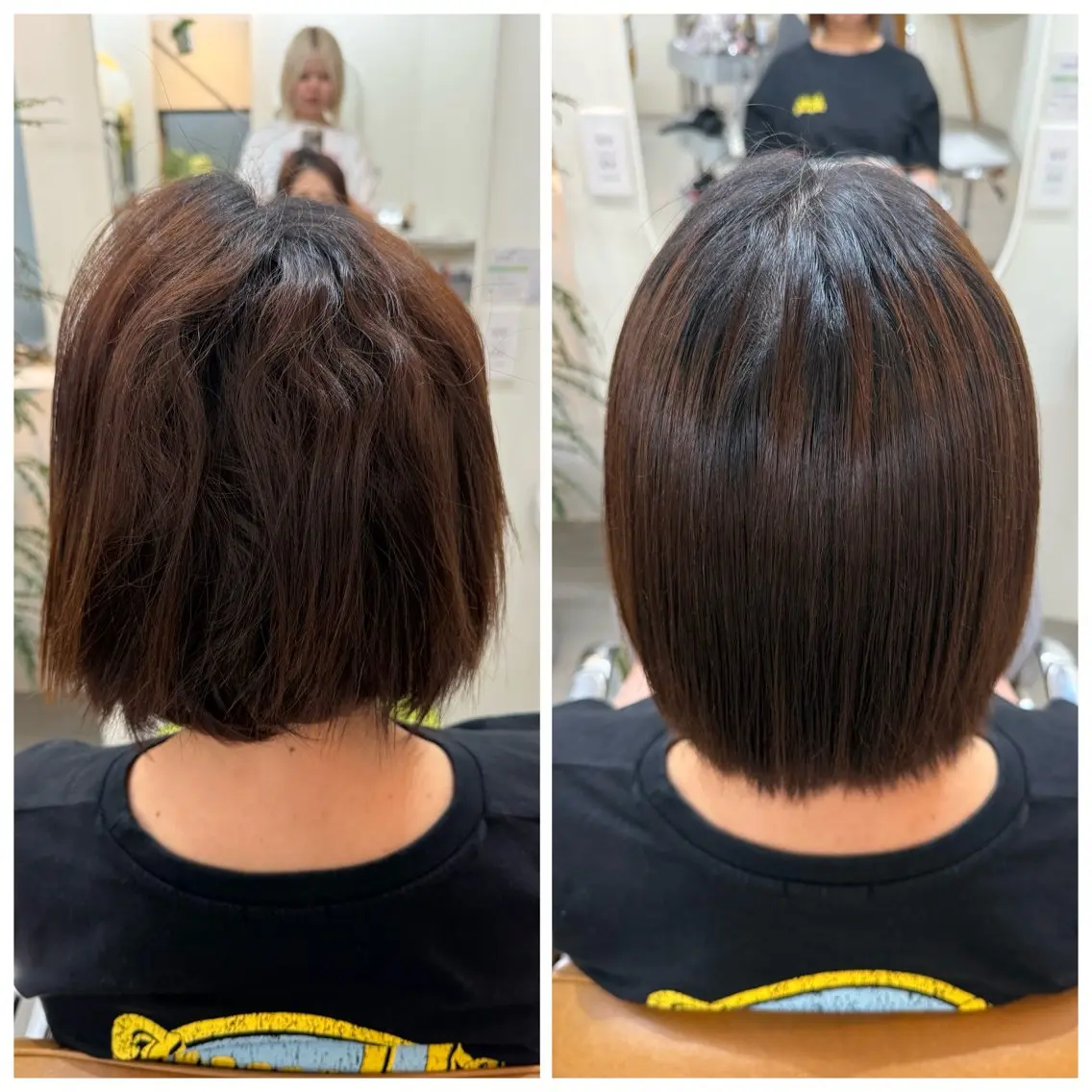 パーマ 縮毛矯正 檜 果歩のヘアスタイル