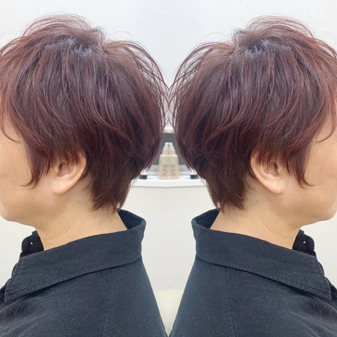 ショート ショートボブ ボブ ショートヘア カット ヘアカラー H (エイチ) 烏丸御池店のヘアスタイル