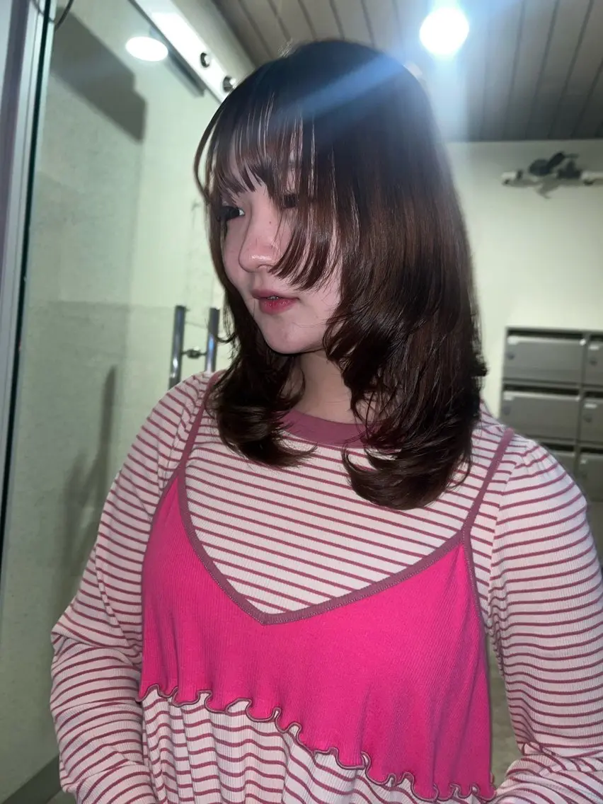 ミディアム SIKI yuuna レイヤーカット🪽のヘアスタイル