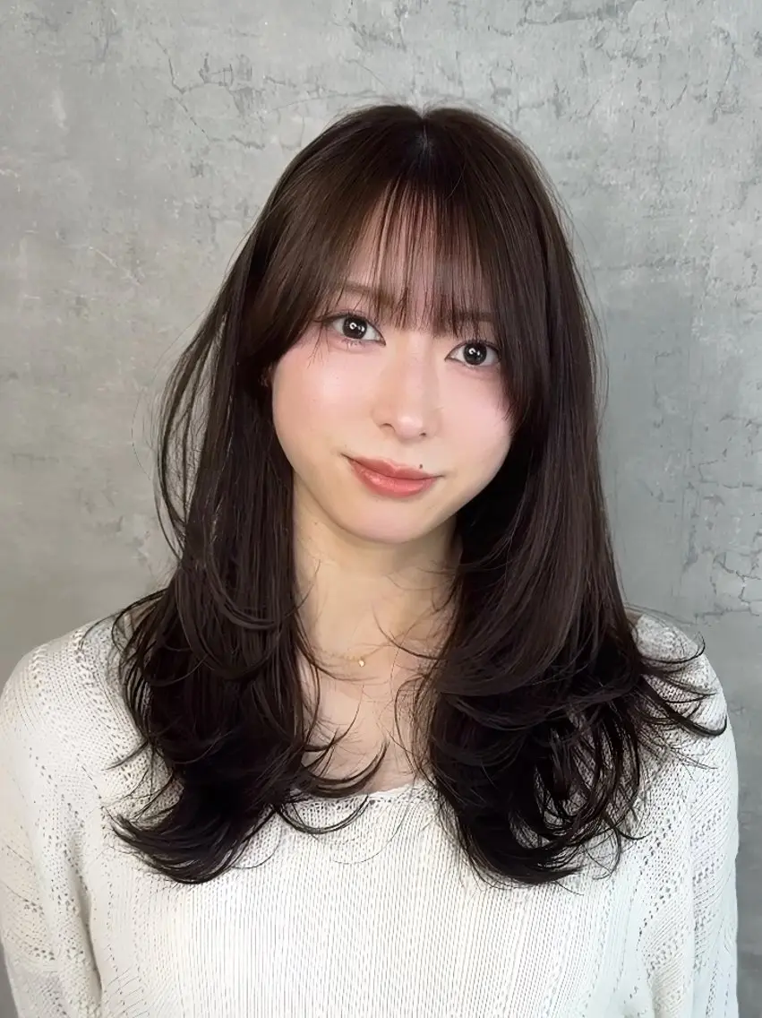 ミディアム トレンド韓国レイヤー 🇰🇷のんのヘアスタイル