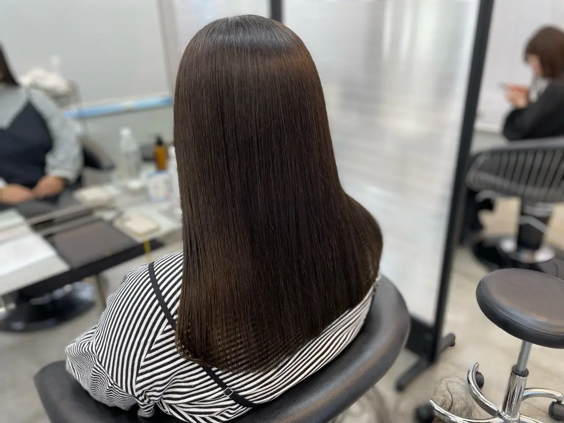 ロング 髪質改善 カット 縮毛矯正 トリートメント メンズ指名No.1 ✂︎松本明日翔のヘアスタイル