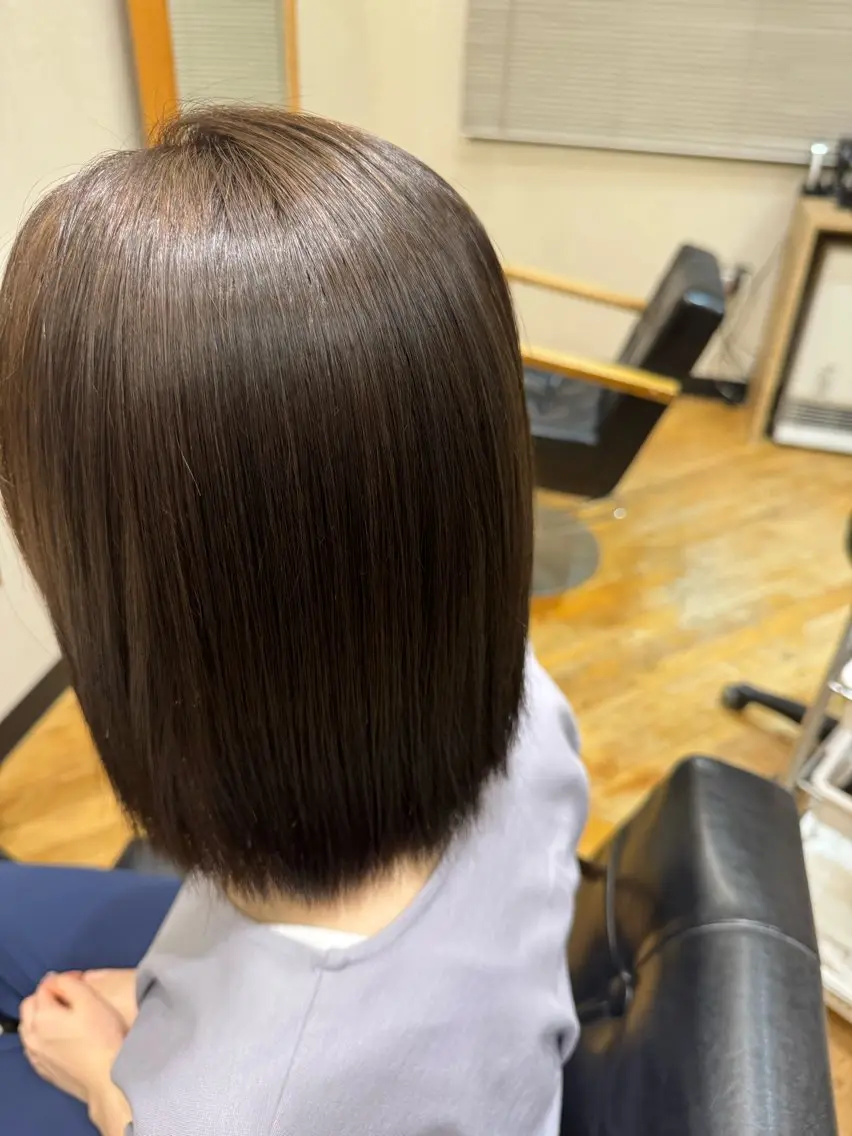カラー ヘアカラー トリートメント 平塚 夏也のヘアスタイル