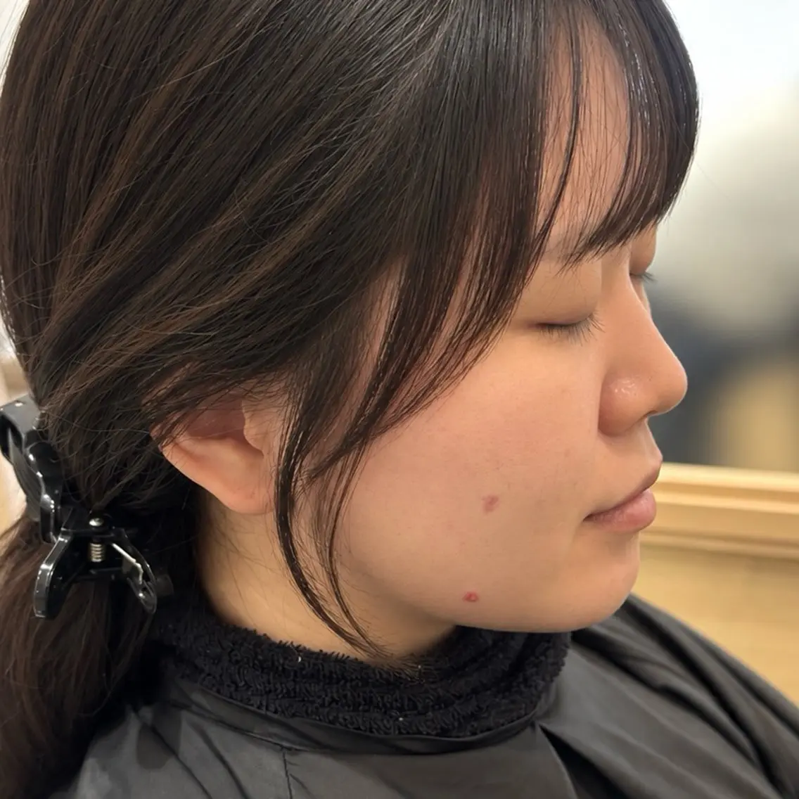 セミロング カット 久木原 ゆりのヘアスタイル