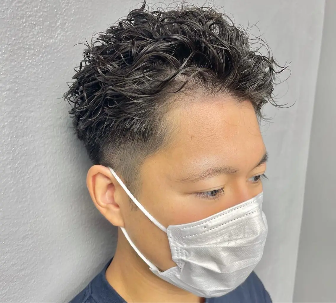 ショート カラー パーマ メンズ 🍃メンズヘア🍃 セヤシュウヘイのヘアスタイル
