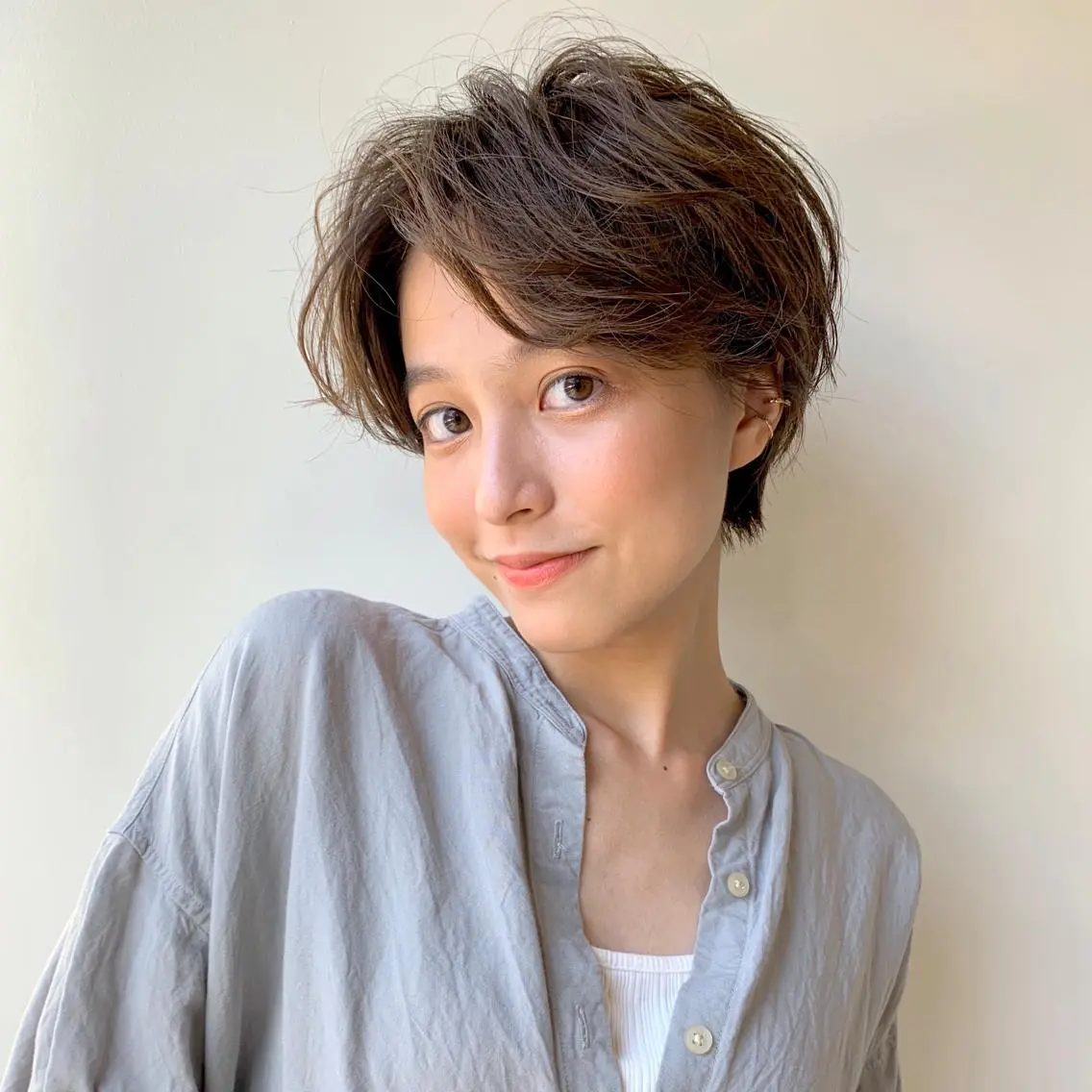 ショート カット ヘアカラー トリートメント RYOMA/ 似合わせ🎧🤍のヘアスタイル